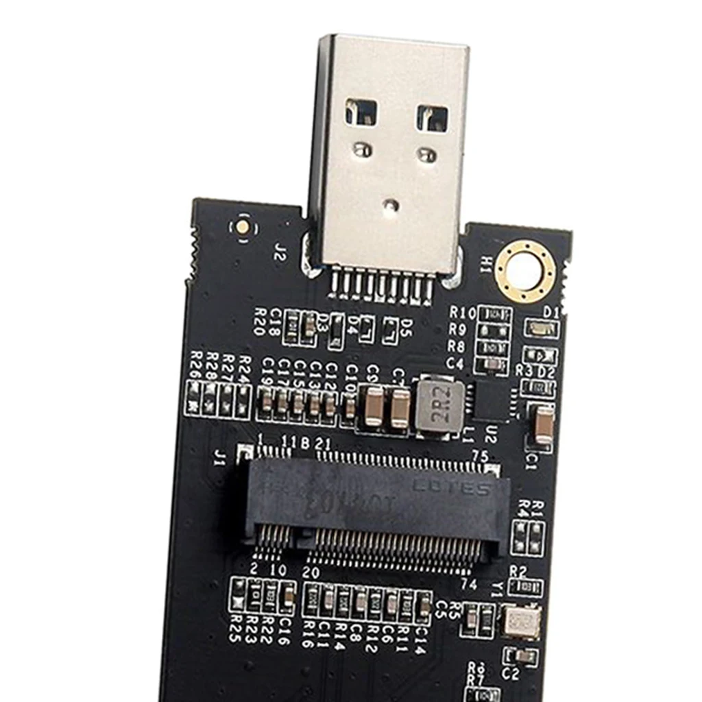 NGFF M2 Key B SSD To USB 3.0 External Conveter Adapter Card Flash Disk Type