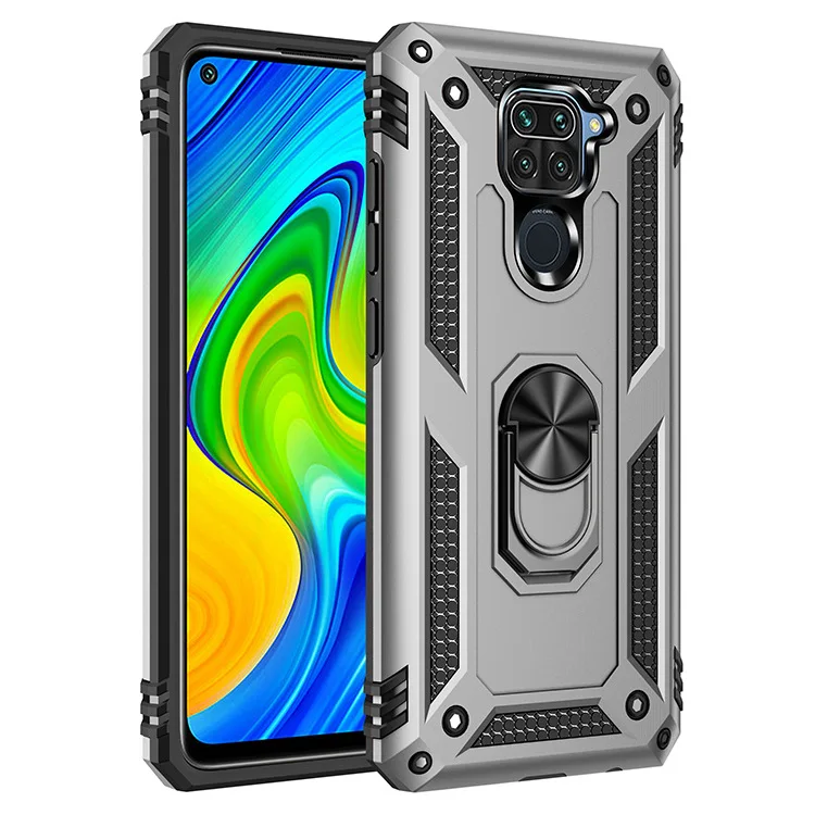 Shockproof for Xiaomi Redmi Note 9 Case Military Armor Drop Protective Ring Holder Magnet Phone Case Redmi Note 9 Pro Redmi 9 Hae5ce889bca6471ca1370412aac77aecc