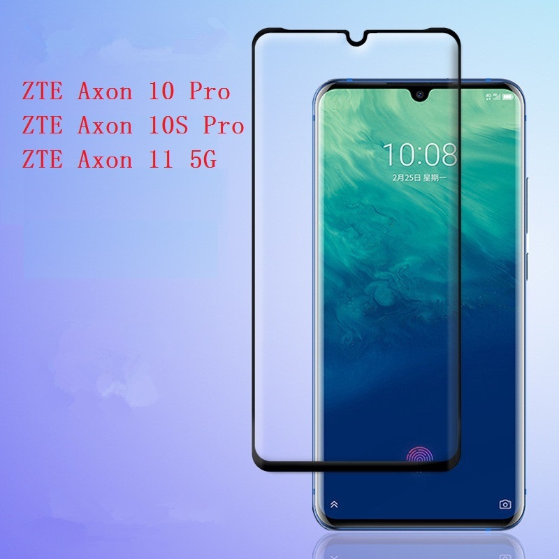 Screen Protector Protective Film Guard For ZTE Axon 10 10S Pro 5G 11 Tempered Glass 3D Front Toughened Glass