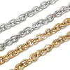 1 Meter 12x15mm Stainless Steel Cable Chain Heavy Circle Textured Chunky Chains for Punk Rock Jewelry Making ► Photo 3/6