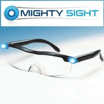

Mighty Sight LED Light Glasses Reading Glasses Magnifying Glass LED Glasses Night Vision Glasses