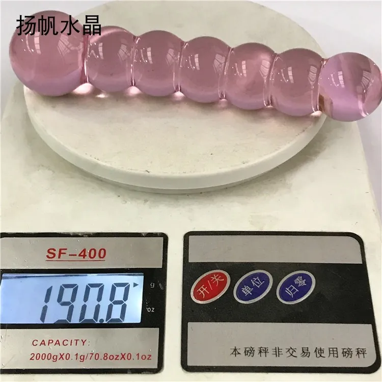 Oyo Pyrex стеклянный Хрустальный фаллоимитатор пенис анальные бусины Анальная