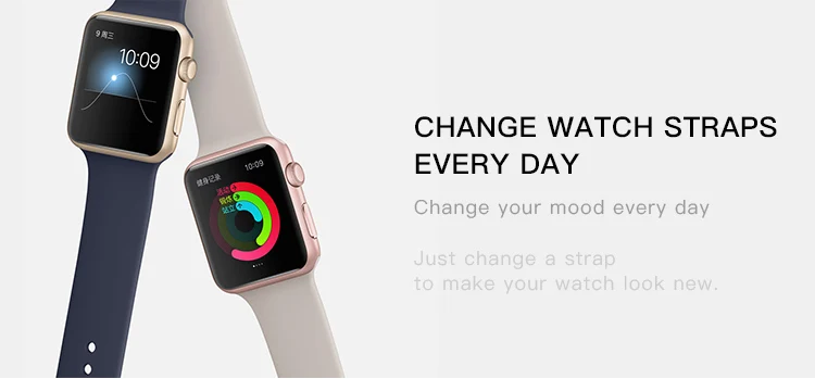 Силиконовый ремешок 40 мм 44 мм для Apple Watch 4 5 I Watch ремешок 42 мм 38 мм серия 3 сиреневый браслет для мужчин и женщин