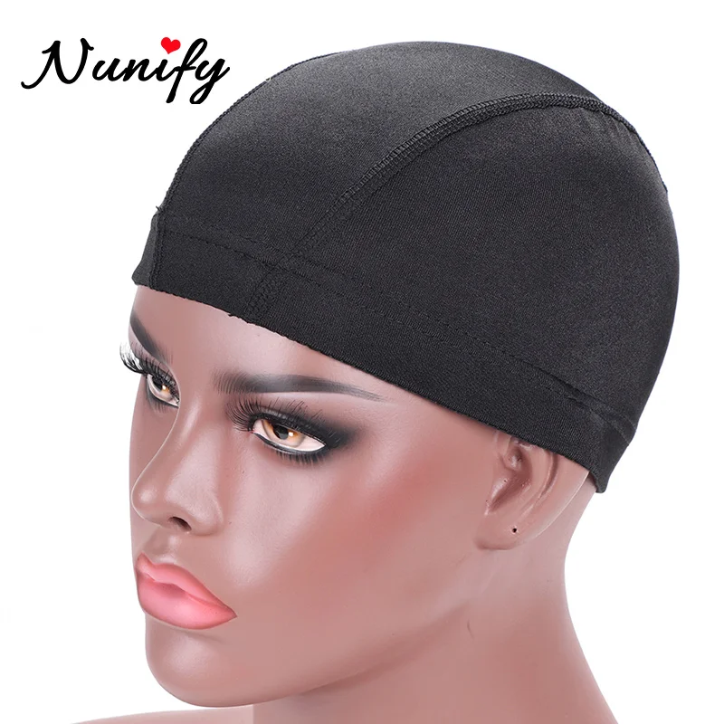 

Cheap 1Pcs/Lot Wig Accessories Wave Cap Hairnet Mesh Dome Cap Nunify Wig Caps 4 Style Popular U Part Hairnets For Making Wigs