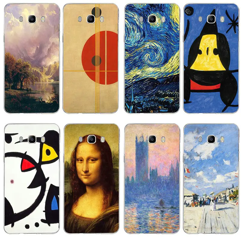 Soft Phone Cases For Samsung Galaxy J5 J7 J8 J6 J4 J3 2016 A7 A5 A3 2017 Cover Klimt Paint Classic Art Painting Illustration |