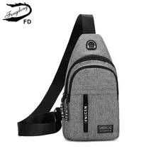 

Fengdong boys small crossbody bag men travel sports bagpack waterproof one shoulder messenger bag pack male mini sling chest bag