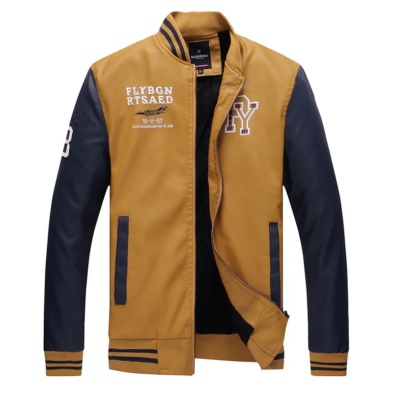 

2019 Autumn And Winter New Style Youth MEN'S Leather Coat Handsome Leather Jacket Coat Fashion AliExpress