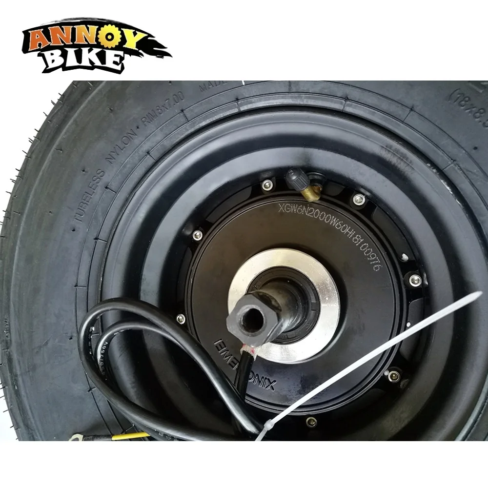 60v 1500w 2000w 18 Inch Widen Hub Motor 