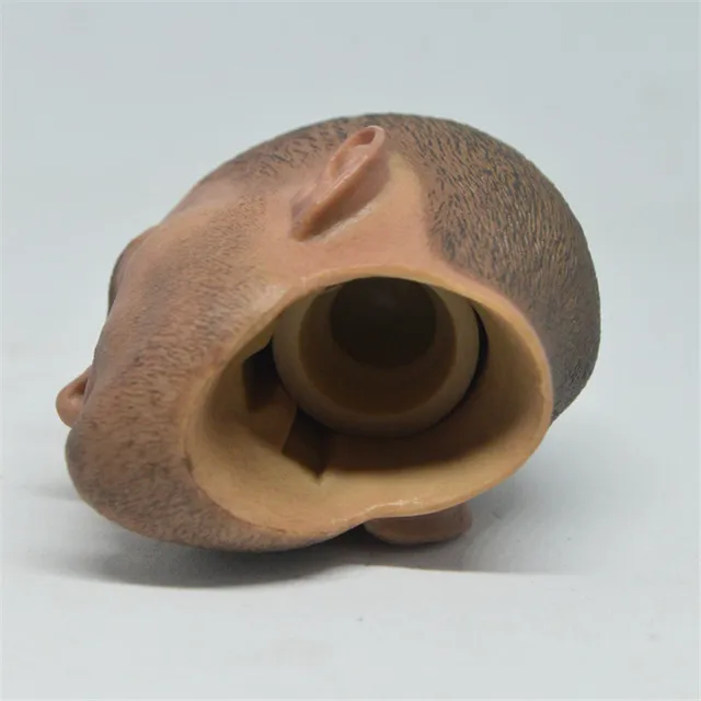 In Stock GC023 1/6 Scale European Man Head Scout Male Soldier Tough guy Head Sculpt Model for 12 inches Action Figure Body 6