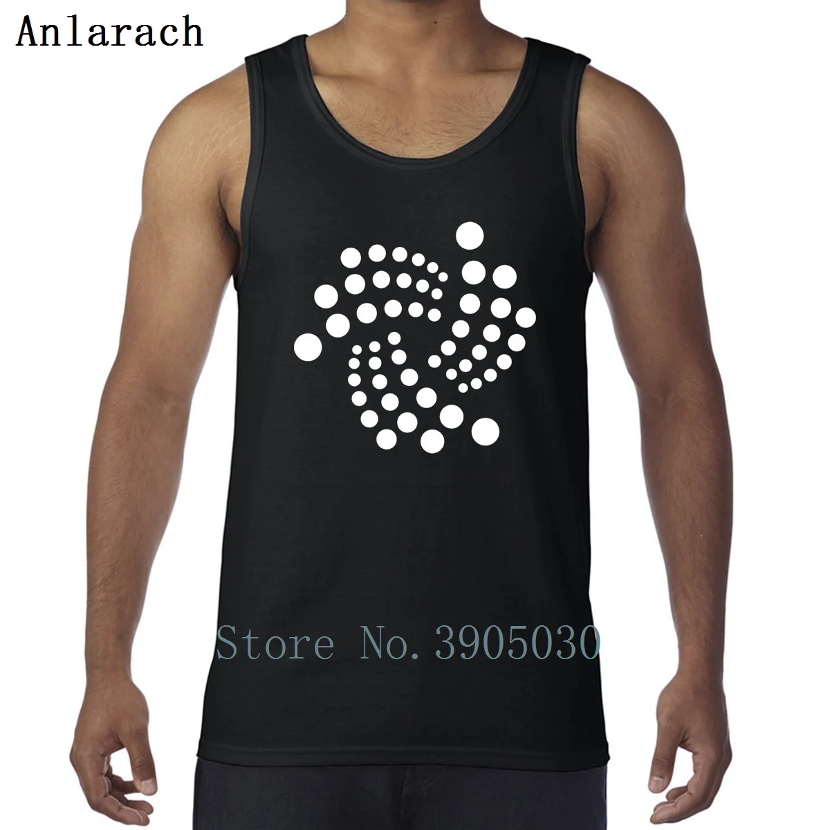 Black Iota жилет Новинка известного размера плюс 3xl Летний стиль безрукавки для мужчин интересные настроить удобные Anlarach майка - Цвет: Black
