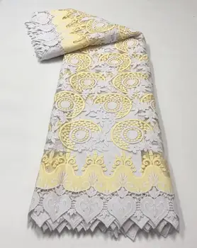 

african cord lace fabric 2020 high quality nigerian guipurer lace with stones for Bridal Embroidery France net lace fabric dress