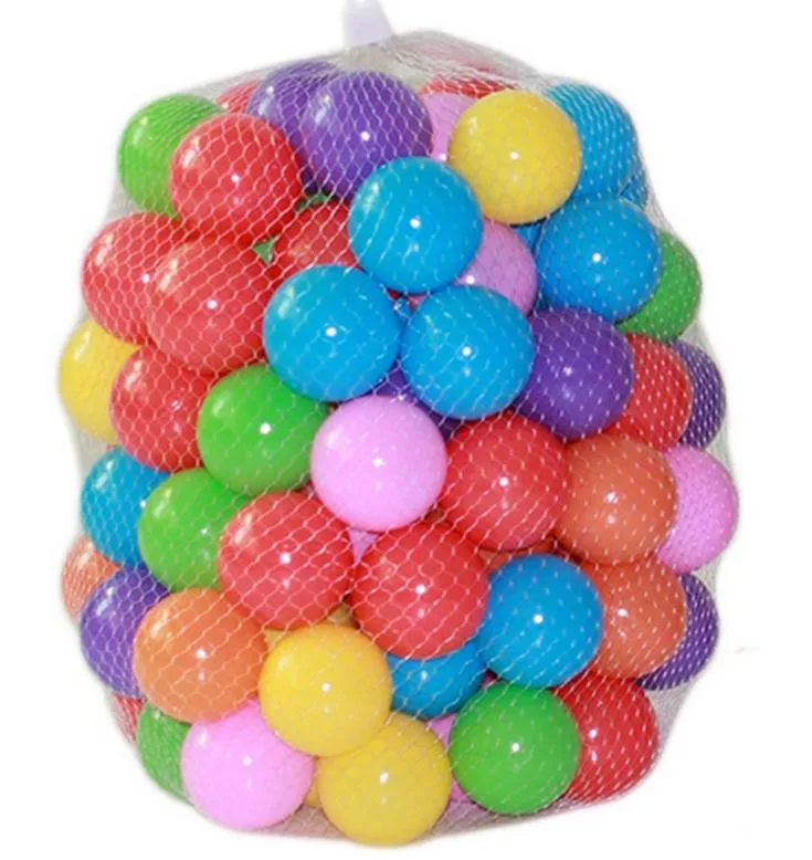 100 Ocean Balls 3 Inch Baby Soft Toy Colourful Playpen Fun 
