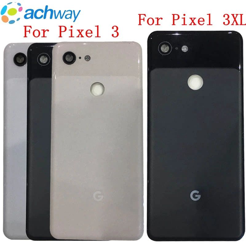 Крышка батареи для Google Pixel 3, задняя крышка, стеклянный дверной чехол, задняя крышка 3XL, корпус для htc Google Pixel 3 XL, крышка батареи, стекло