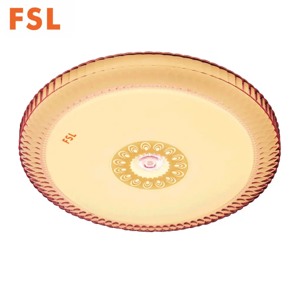 

FSL 25W Dimmable LED Round Ceiling Lamp Color Change Acrylic Ceiling Mounted Light AC 220V-240V White/Warm white/Yellow 35/ 41cm