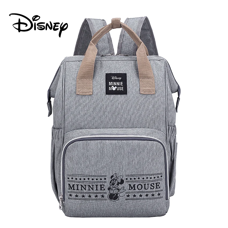 Сумка для подгузников disney, рюкзак, детские сумки для мамы, USB, для путешествий, влажный подгузник для мальчиков и девочек, органайзер для подгузников, Микки, Минни, коляска, инвалидные коляски - Цвет: bb0003