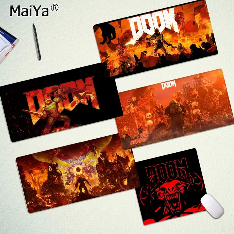 

Maiya Beautiful Anime DOOM Beautiful Anime Mouse Mat Rubber PC Computer Gaming mousepad