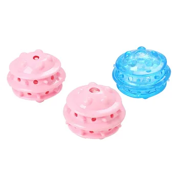 

Dog Chew Squeak Toy Molar Supplies For Teeth Cleaning Leak Food Puzzle Toy Excellent Material Fashion New Safety And Environment