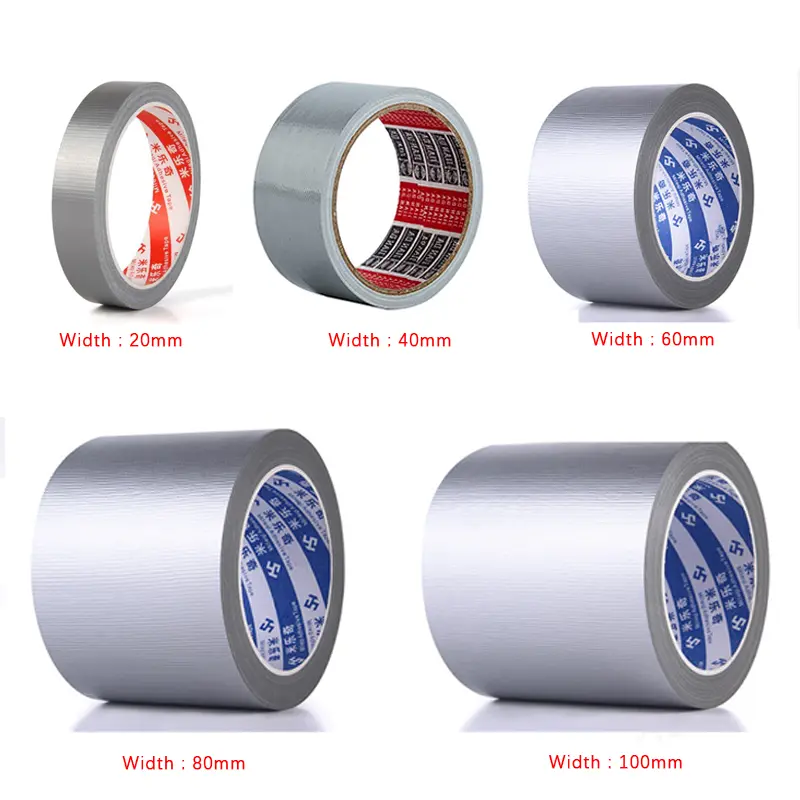 Super Sticky Cloth Duct Tape Carpet Floor Waterproof Tapes High Viscosity Silvery Grey Adhesive Tape DIY Home Decoration 10meter - Image 6