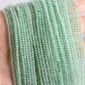 

Wholesale Natural Stone Beads Green Aventurine Beads for Jewelry Making Beadwork DIY Necklace bracelet accessories 2mm 3mm