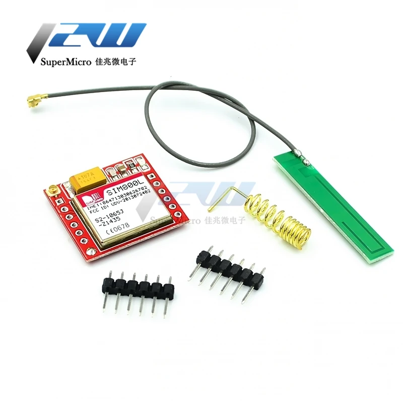 SIM800L GPRS GSM модуль Micro SIM-карта ядро четырехдиапазонный TTL последовательный порт