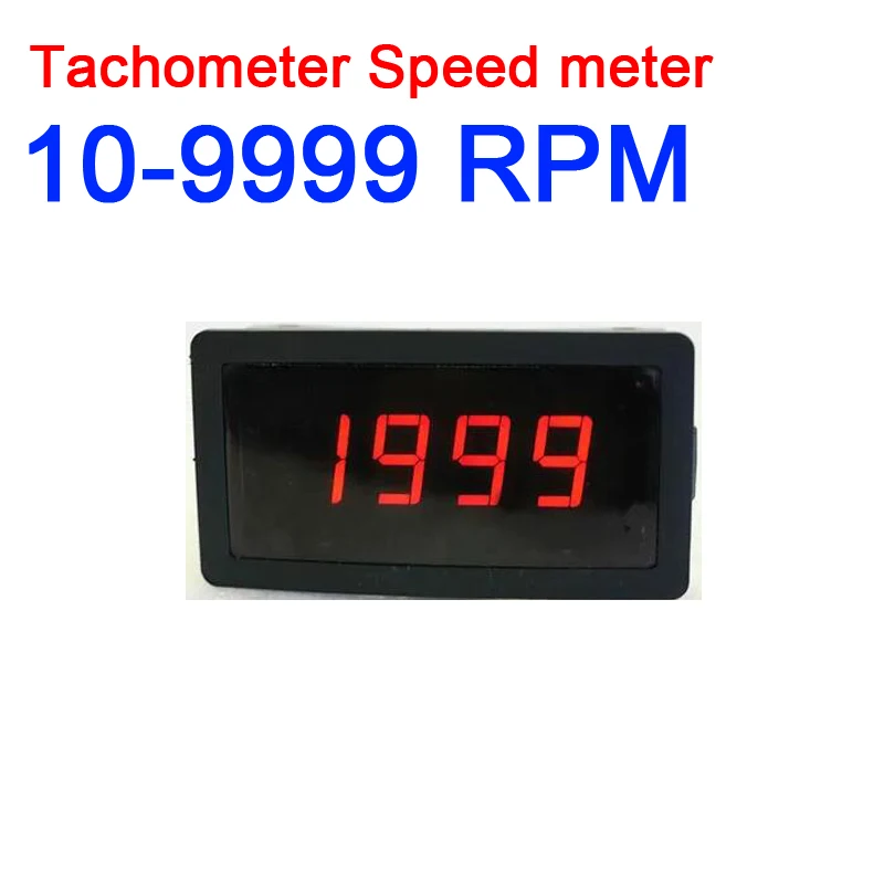 0.56 Led Display Digital Motor Tachometer Speed Measure Meter Panel 10