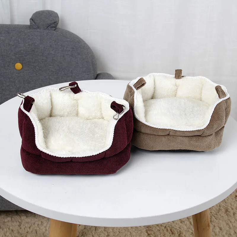 Sleeping Sofa Bed Pet Nest for Guinea Pig Ferret Hamster Squirrel Washable Mini Pet Bed JS23