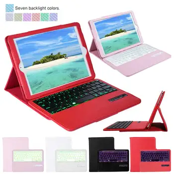 

Backlight Wireless Keyboard Cover For iPad 10.2" 2019 iPad 7th Gen Case PU Leather Case For iPad Air 10.5" For iPAD Pro 10.5"