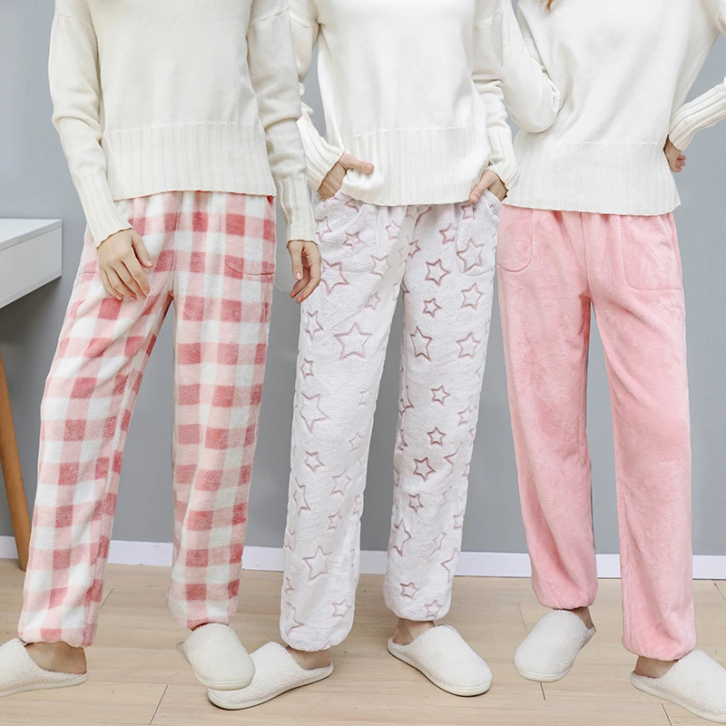 Flannel fleece pajama pants Clearance