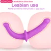 Strap on Huge Dildos for Women Lesbian Anus Massager Double Head Dildo Sex Toys Silicone Realistic Dick Toy Vagina Masturbator 1