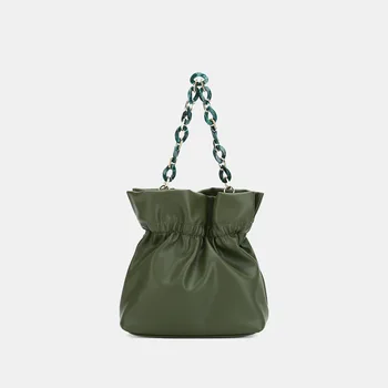 

New Style WOMEN'S Bag Simple Chain Shoulder Bag/Hand Casual Bucket Bag