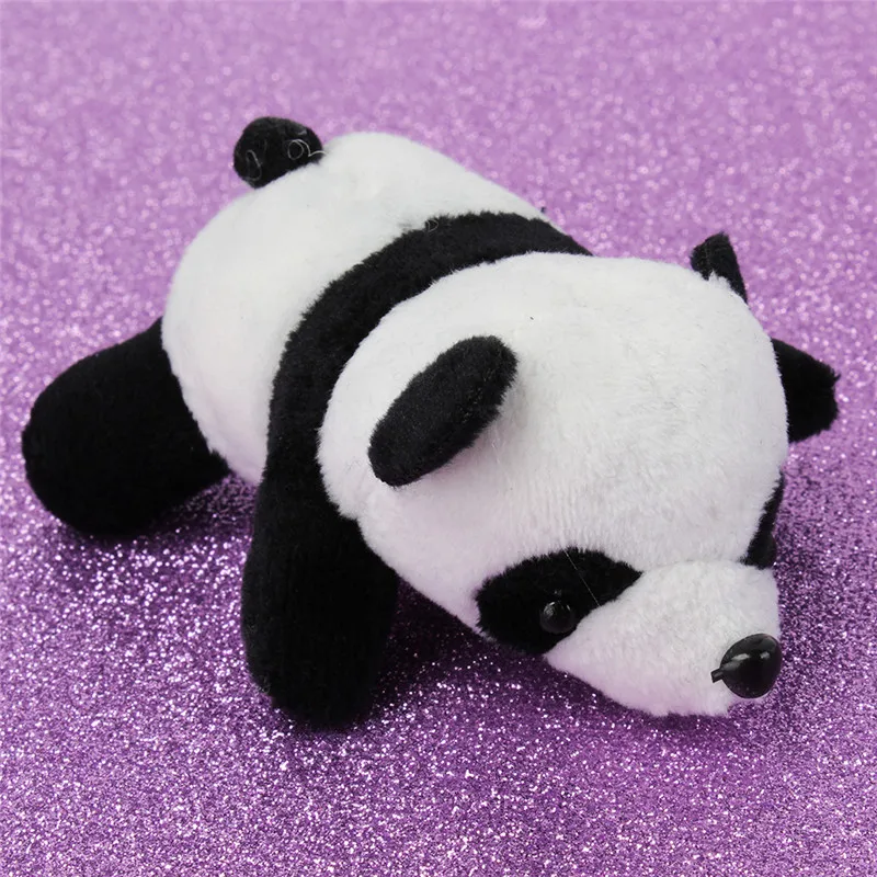 Timetries Panda Brooch Plush Doll Pin Cute Wild Animal Scarf Buckle Pins Gifts 