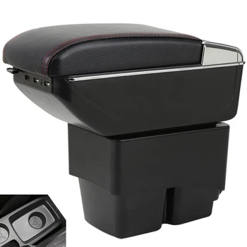 

Armrest Box For Ford Fiesta MK6 7 Armrest Box Armrest In Car Storage Box For Fiesta PU Leather