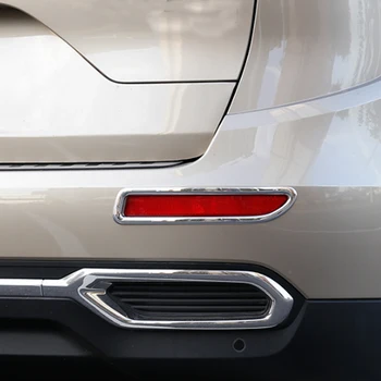 

Car accessories accessories rear fog lights covers decoration lamp frame setting car style decoration for Koleos 2017 2018 2019