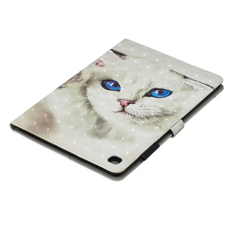 Чехол для Samsung Galaxy Tab S5e 10,5 T720 SM-T720 SM-T725 чехол Funda Модный 3D узор PU кожаный чехол-подставка+ подарок