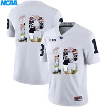 Новое поступление высокое качество майки Джесси Джеймс#18 Joe Paterno#1 колледж футболка ограниченной серии Майки S-XXXL