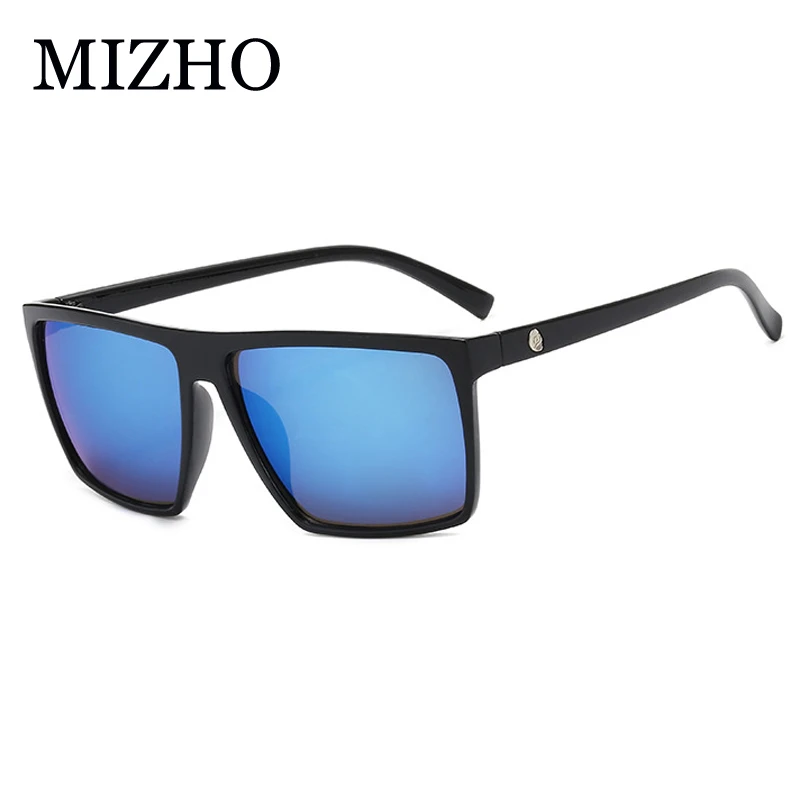 MIZHO, модные, красные, Cobain, стильные, квадратные солнцезащитные очки, мужские, Ретро стиль, классический, градиентный щит, брендовые, UV400, солнцезащитные очки, мужские, тонированные, Oculos