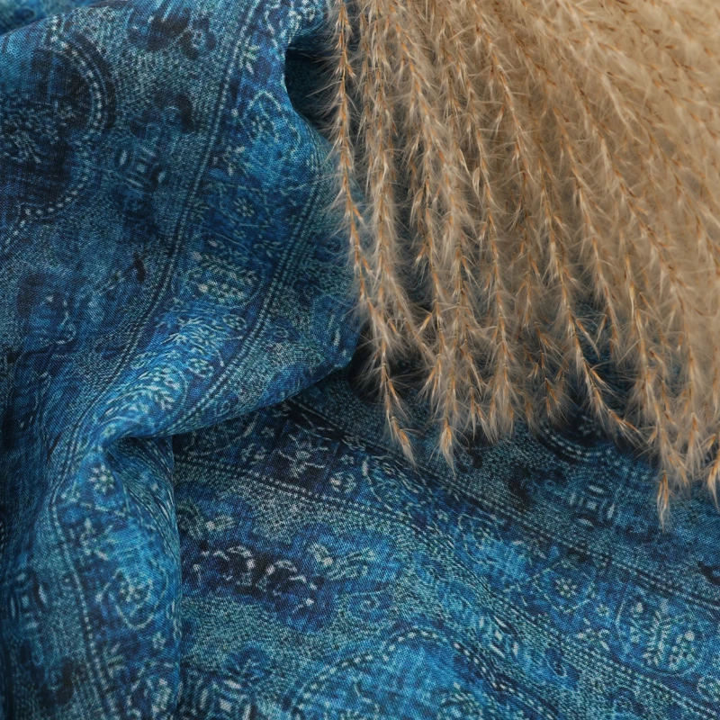 Высококачественное платье tissu с цифровой печатью в стиле пэчворк из натуральной рами, платье чонсам, тонкая Стильная летняя ткань