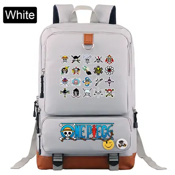 

Fashion Anmie Cartoon One Piece Boy Girl Book School Bag Women Bagpack Teenagers Schoolbags Men Student Backpack