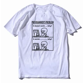 

Summer Casual Streetwear Breathable Lady Clothes Funny Programmer Design Women's T-shirt Harajuku O-neck Top Female Tee Shirts