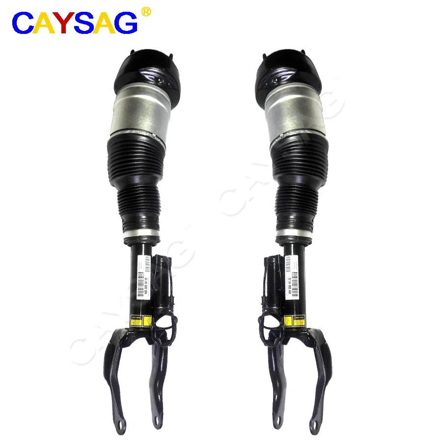 Pair 2 Front Left Right MercedeBenz GL/ML Class W166 X166 Air Suspension Shocks With ADS 1663201413 1663201313