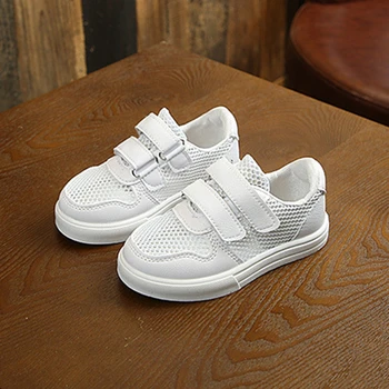 

Children Flats Shoes Summer Mesh Hollow Out Soft Bottom Low-top Loafers Pure Color Kids Shoes For Girl Boy Toddler Casual Shoes