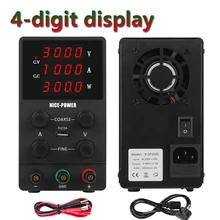 Fuente de alimentación conmutada, transformador de luz de laboratorio, CC, USB ajustable, 110V, 220V, 30V, 60V, 120V, 10A, 5A, 3A