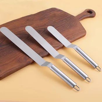 

Stainless Steel Cake SpatulaBaking & Pastry Tools Portable Cream Spatula Butter Cream Icing Frosting Knife Cake Decoration Tools