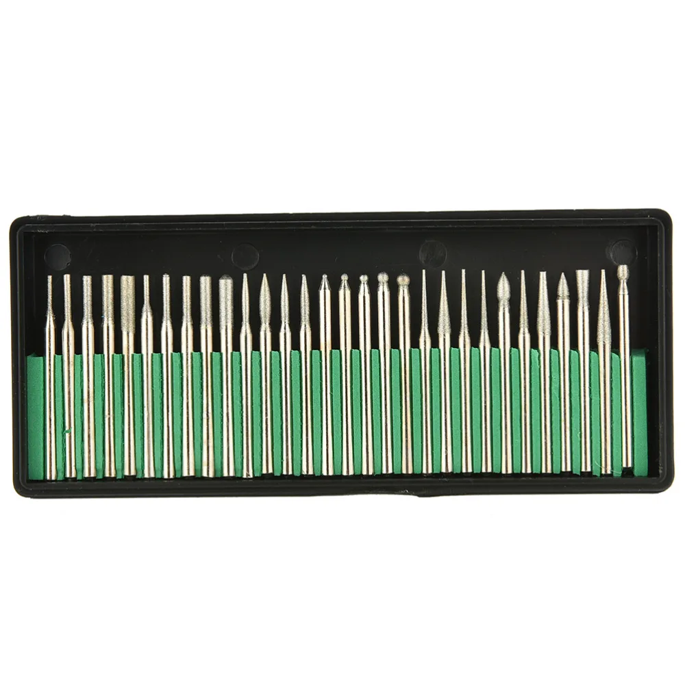 Титановые Алмазные Заусенцы с хвостовиком роторные заусенцы аксессуары для