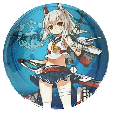 Azur Лэйн игровой значок аниме Кага ДЖАВЕЛИН Энтерпрайз warspell Hornet Hiryuu PRINZ EUGEN металлический значок брошь булавки - Окраска металла: 06 Yuudachi