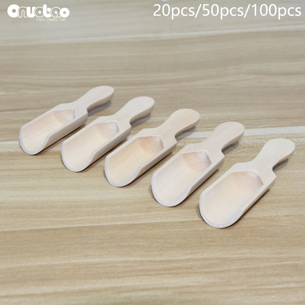 Onuobao 20/50/100 шт Мини небольшая деревянная лопата для уборки дома Кухня Пособия по