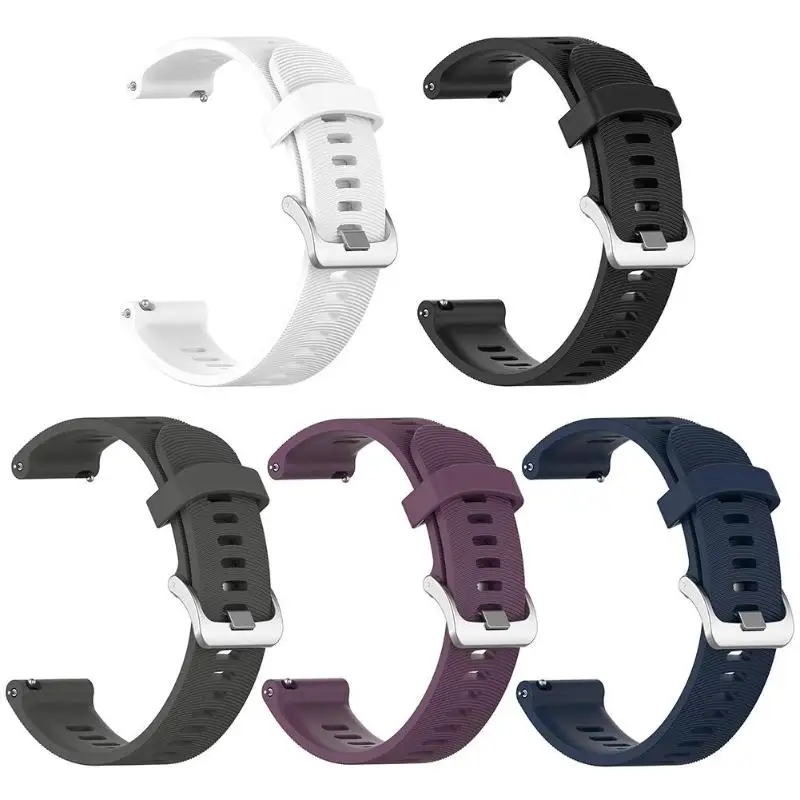 20 мм силиконовый сменный ремешок для наручных часов Garmin Forerunner 645