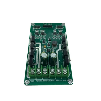 

IRF3205 Dual Motor Driver Module Board H-bridge DC MOSFET IRF3205 3-36V 10A Peak30A DC Motor Driver Board with Brake Function