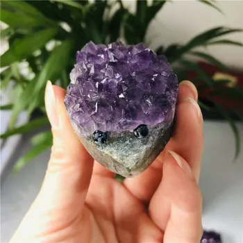 

beautiful 100% natural amethyst hedgehog Crystal gemstone flower Metaphysical Healing raw Stone for decoration wholesale