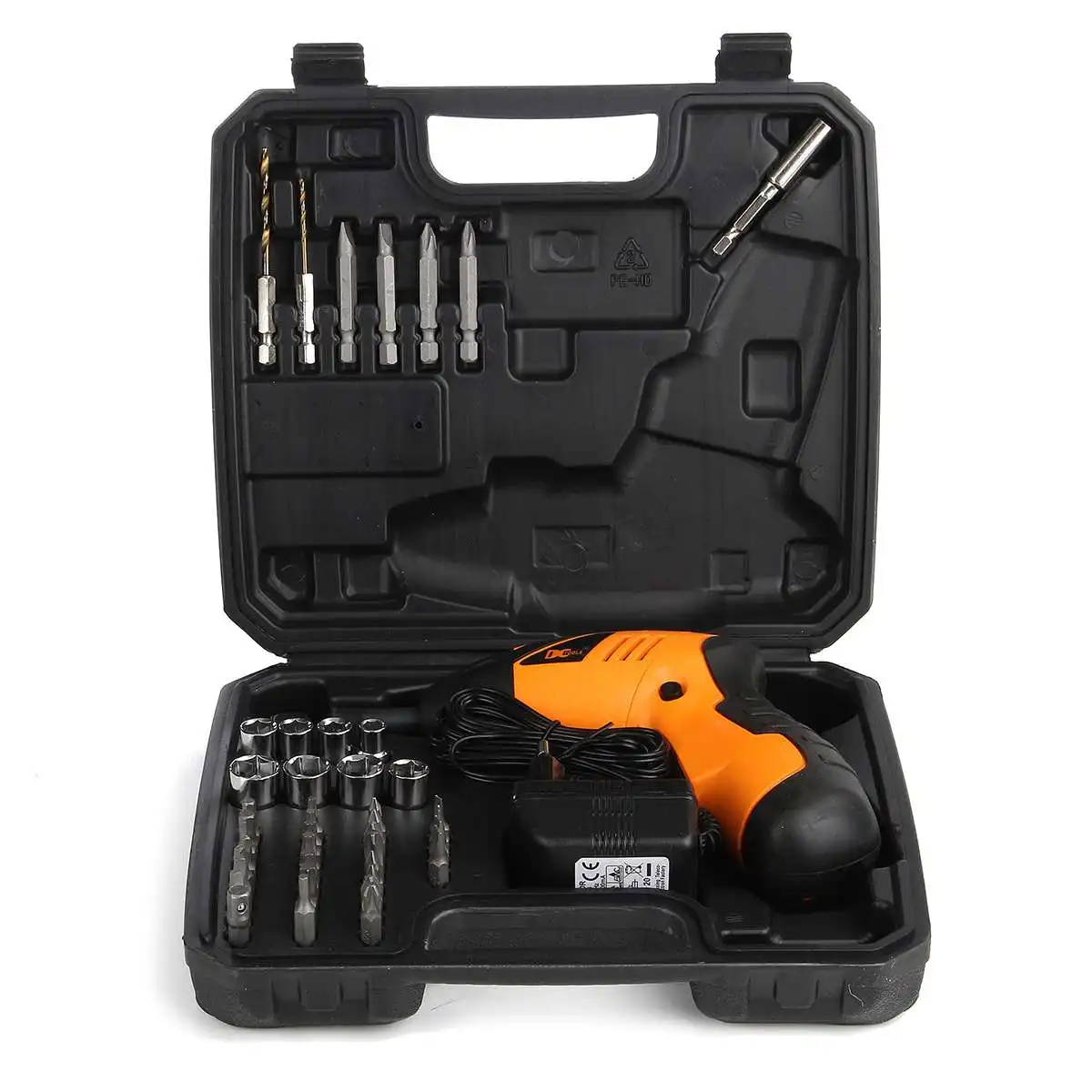 45in1 Electric Screwdriver Rechargeable Parafusadeira Multi-function Cordless Electric Drill Power Tools cordless screwdriver
